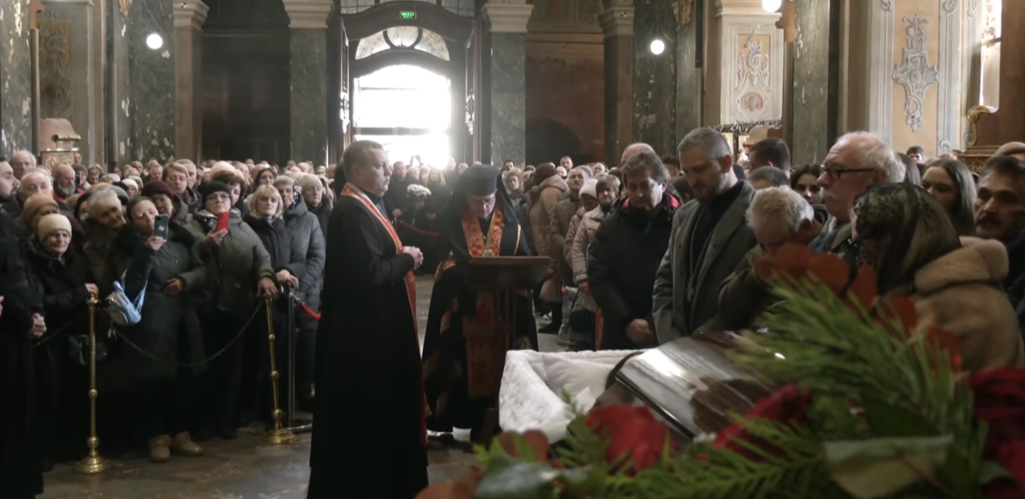 Под аплодисменты и исполнение "Яворини" на трубе: во Львове прощаются со Степаном Гигой